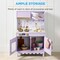 Best Choice Products Pretend Play Cottage Kitchen Wooden Toy Set for Kids w/ 5 Accessories, Oven